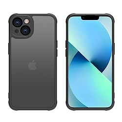 EUMADOVE for iPhone 13 Mini Case Translucent Matte