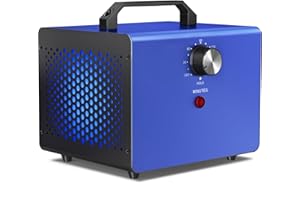 NAMOWELL Ozone Generator 82,000mg, Ozone Odor Eliminator, Ozone Machine Odor Removal, Ionizer Ozonator for Home/Car/Smoke/Pet Odor, Blue