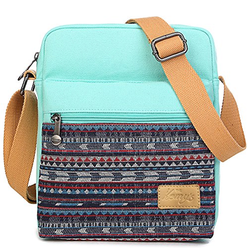 Girls Shoulder Bags. Girls Crossbody Purse Small Canvas Organizer