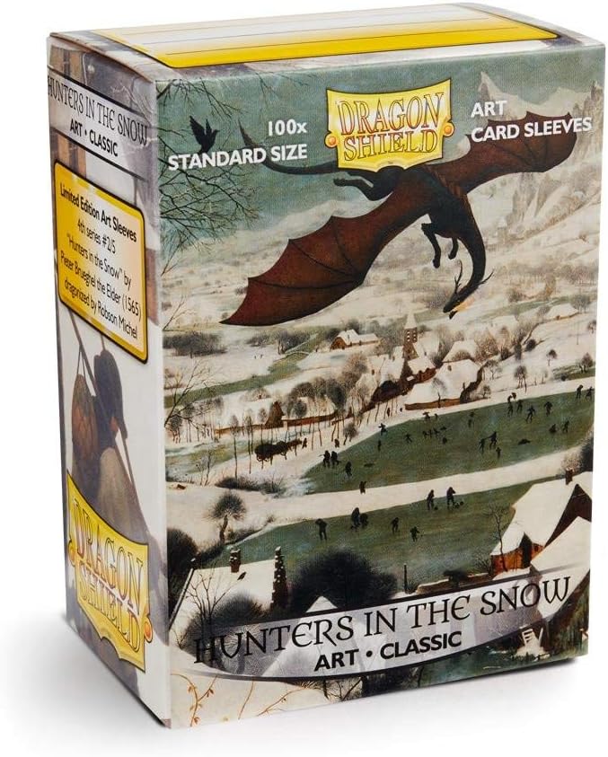 Dragon Shield Card Bags - Mixed Color 0, Mist, Art: Hunters in the Snow - Image 3
