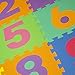 Matney Foam Mat of Number Puzzle Pieces– Great for Kids to Learn and Play – Interlocking Puzzle Pieces