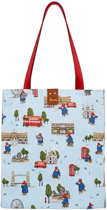Amazon 英国 Harrods ハロッズ くまのパディントン 19年冬 トートバッグ Paddington Bear 並行輸入品 Harrods ハロッズ トートバッグ