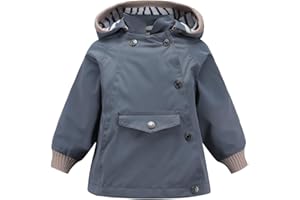 ACESTAR Waterproof Rain Jacket Coat Windbreaker Windproof Spring Fall Raincoat