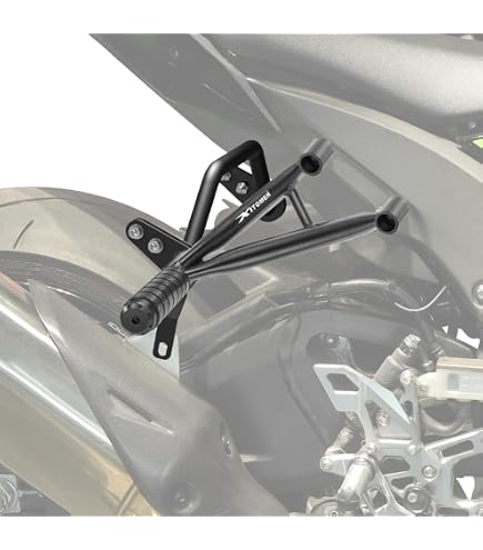 Amazon.com: HONGK- Black Rear Passenger Foot Pegs Bracket