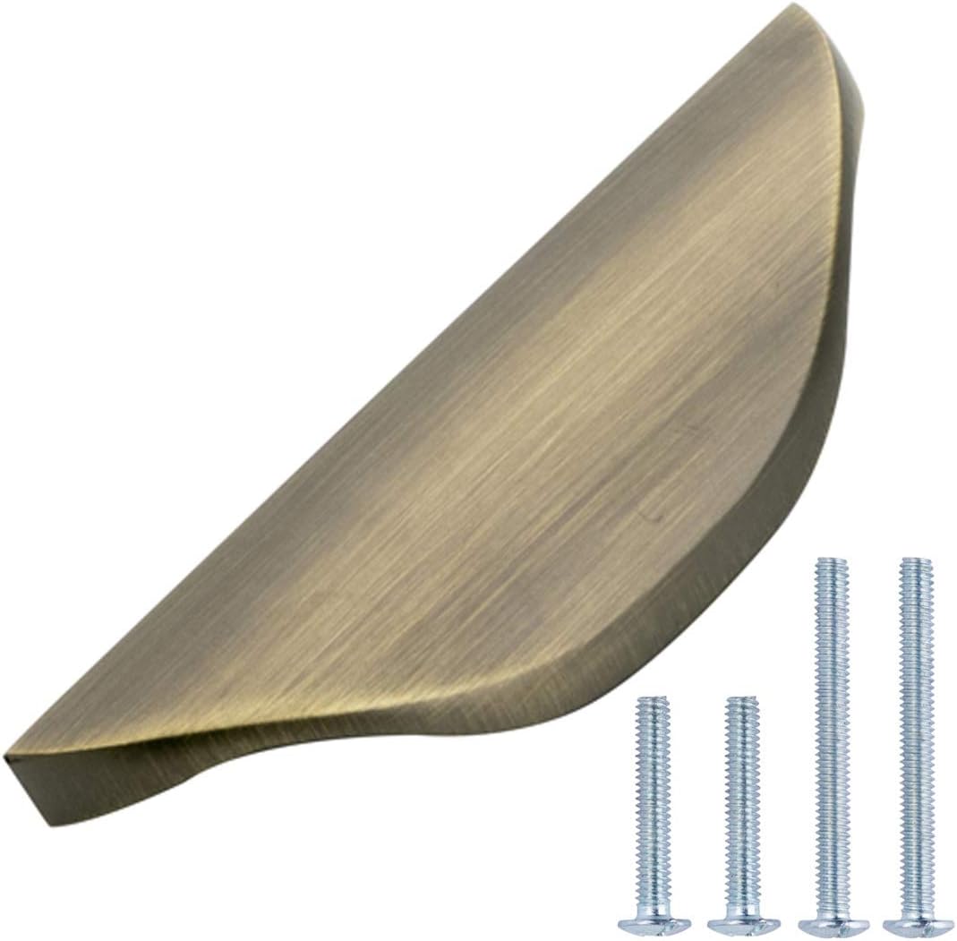 AmazonBasics Modern Finger Drawer Pull, 3.07inch Length (1.26inch