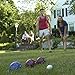 Franklin Sports Bocce Ball Sets - Outdoor Lawn + Beach Bocce Ball Game Sets - Includes (8) 90mm Bocce Balls + (1) Scoring Jack Pallino - Full Bocce Sets for Adults - Official Size + Weight