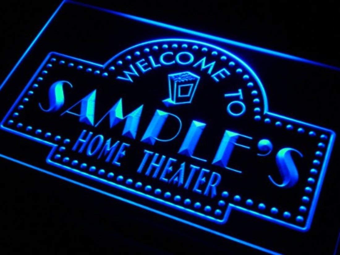 Best home movie theater decor signs