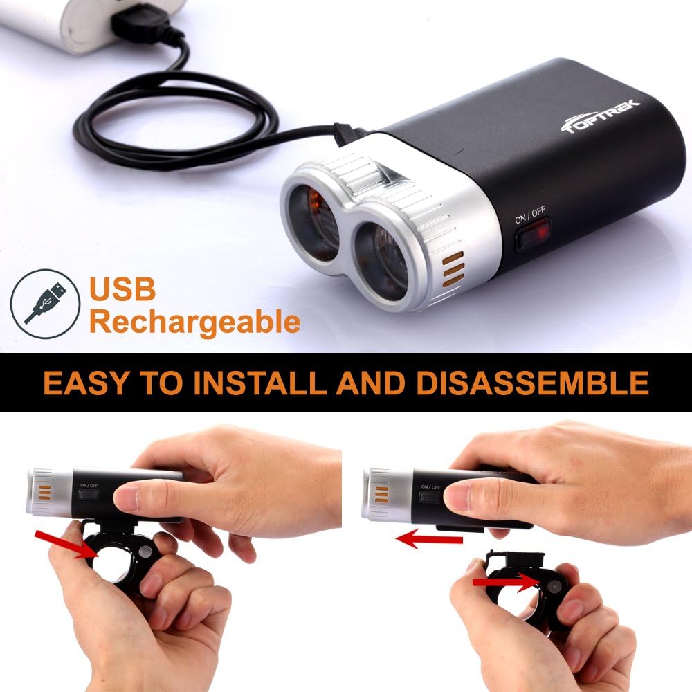 toptrek bike light