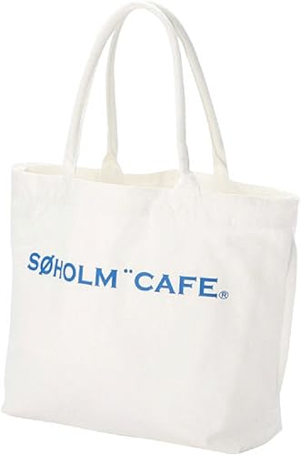 Amazon スーホルムカフェ トートバッグ オフホワイト ビッグ スーホルムカフェ シューズ バッグ