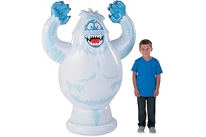FUN EXPRESS Inflatable Bumble Abominable Snowman from Rudolf Inflatable Rudolph The Red-Nosed Reindeer (Stands Over 4 feet) Christmas Home Decor for Kids