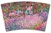Mugzie Monet The Artist's Garden Travel Mug with Insulated Wetsuit Cover, 16 oz, Black