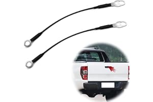 RBOKO Tailgate Cable Tailgate Lift Support Cables Compatible wit 1993 to 2008 Ford Ranger and 1994 to 2007 Mazda B2300 B3000 B4000, Pack of 2 Tailgate Cable.