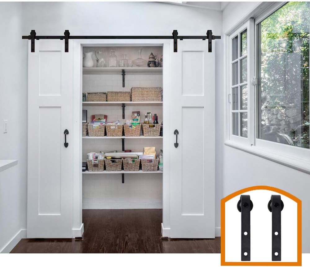 Amazon Com Zekoo 10 Ft Antique Style Rolling Sliding Barn Door