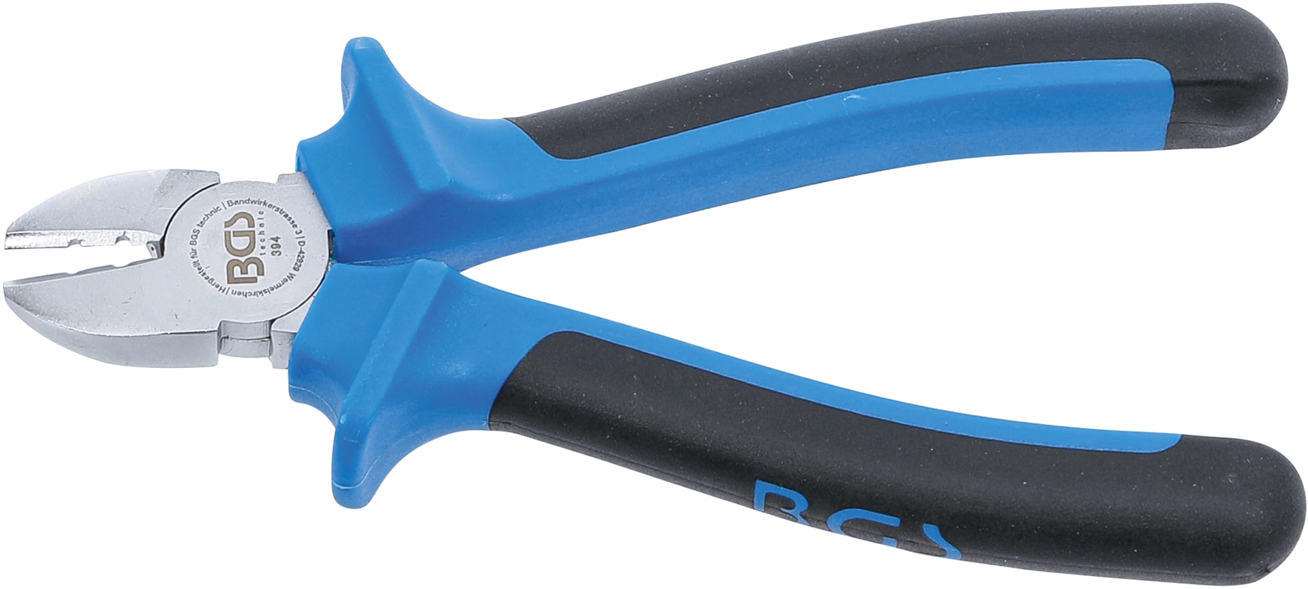 BGS 394 | Diagonal Side Cutters | Stripper function | 165 mm