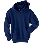 Hanes Boys' EcoSmart Fleece Hoodie, Hooded Sweatshirt for Boys, Pullover Sweatshirt