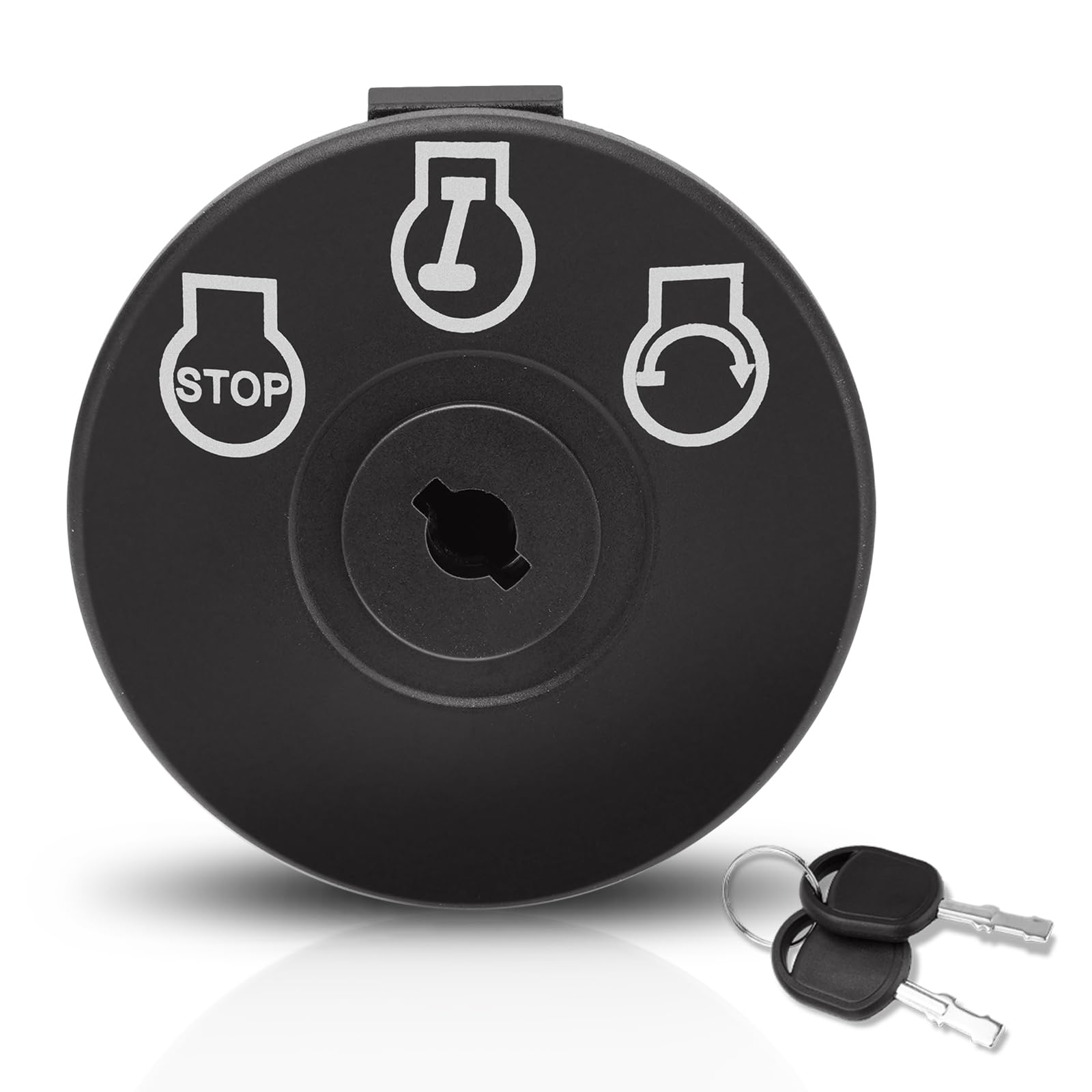 Photo 1 of Lawn Mower Ignition Switch with Key 5 terminals Compatible with MTD Craftsman Ariens Zero Turn Bad Boy Lawn Tractor Murray Sabre Scotts Yard Machines Replace# 925-04659 725-04659