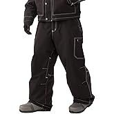 GSOU SNOW Men Snowboard Pants Baggy Women Ski Pants Snow Loose Insulated Sport Outdoor Waterproof Windproof