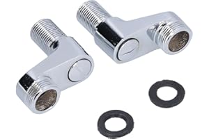 Claw Foot Tub Adapter, G1/2'' to G3/4'' Bathtub Faucet Adjustable Swing Arm Attachment, Wall Mounted Bathroom Accessories