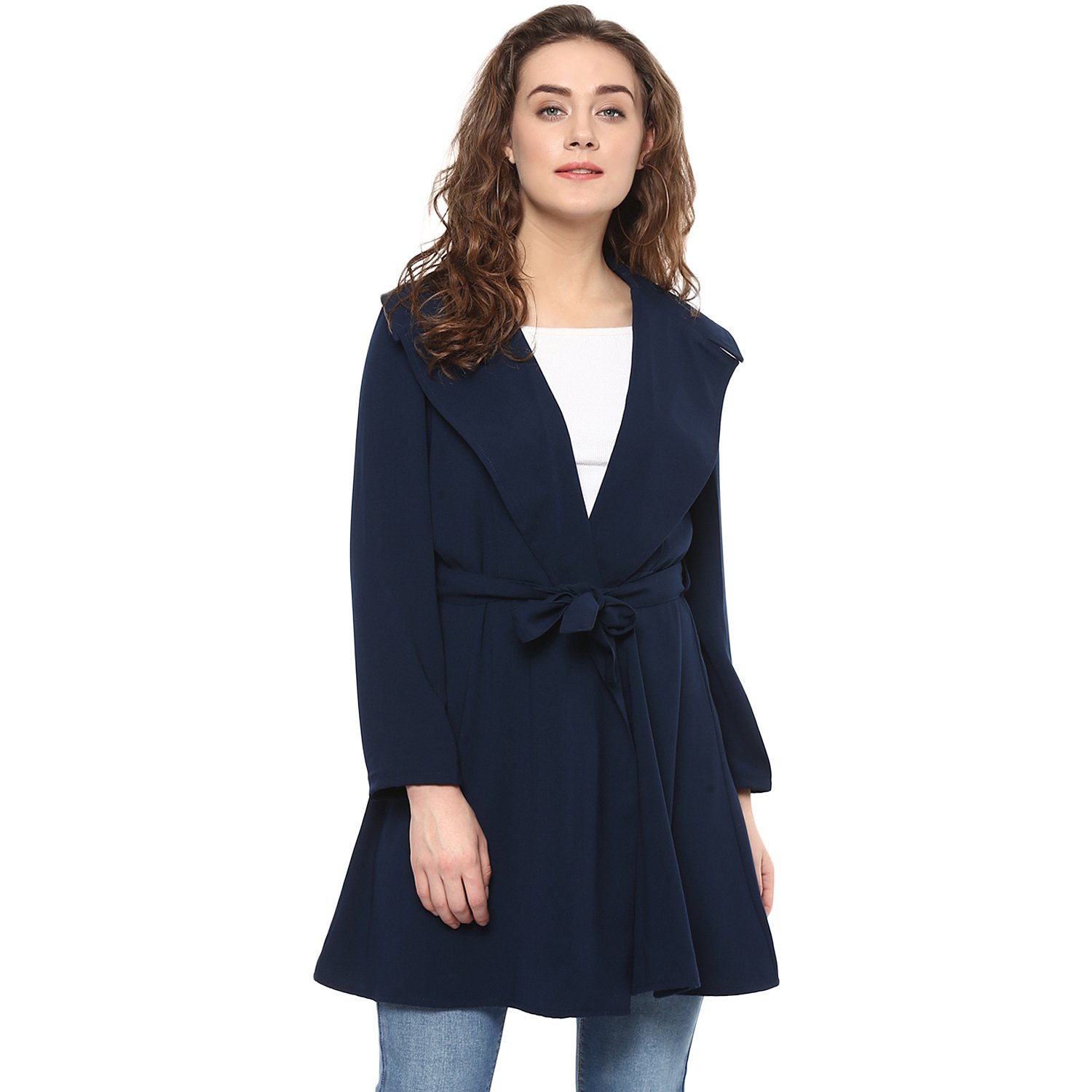 bohobi full sleeve solid women's jacket
