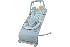 YHPOYLP Baby Bouncer Seat with 3-Point Harness,Portable Baby Bouncers for Infants,Baby Rocker Infant Seat, Age 0-6 Months