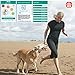 Tuokiy Pet Fitness Tracker - Thin and Lightweight Pet Activity Monitor for Dogs & Cats - Mood Detection(NO GPS)