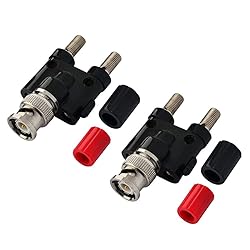 onelinkmore BNC Male Plug to 2X 4mm Dual Banana