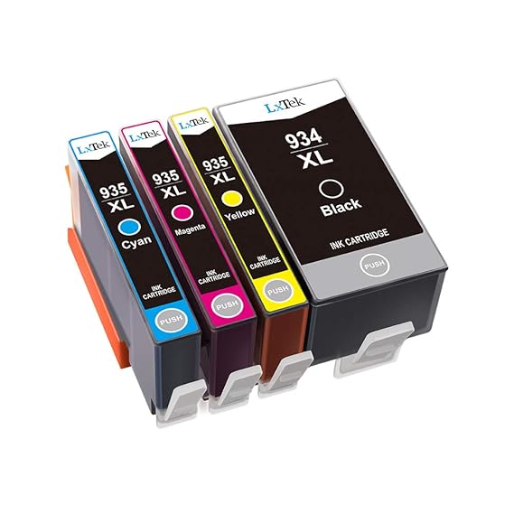 LxTek Kompatibel Druckerpatronen Ersatz für HP 934 XL 935 XL 934XL 935XL Patronen Hohe Ergiebigkeit für HP Officejet Pro 6230