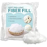 Daylendar Polyester Fiberfill Stuffing 150g/5.3oz - Ultra-Soft &amp; Fluffy Premium Polyfill Stuffing for Stuffed Animals,Crochet Stuffing, DIY Crafts - High Resilience Recyclable