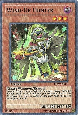 Yu-Gi-Oh! - Wind-Up Hunter (PHSW-EN024) - Photon Shockwave - Unlimited Edition - Super Rare
