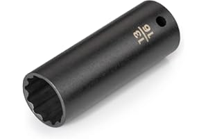 TEKTON 1/2 Inch Drive x 13/16 Inch Deep 12-Point Impact Socket | SID23221