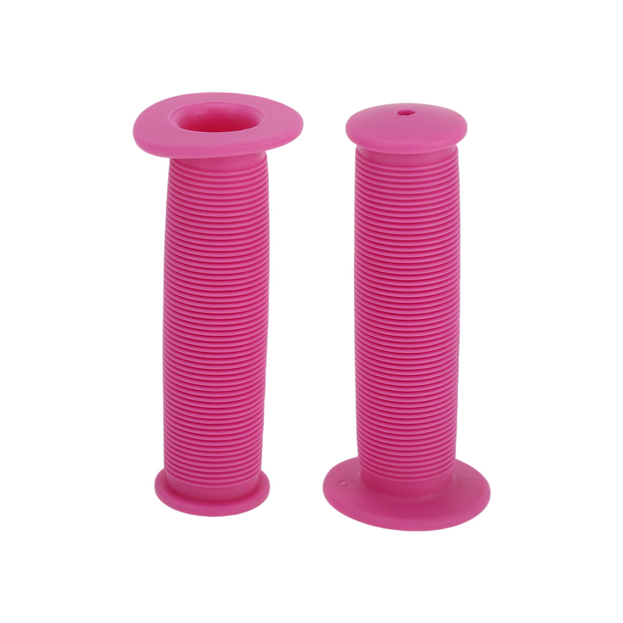 TUCKBOLD Bike Handlebar Grips Covers 110mm Long Lightweight | Bicycle End Grips Protector Pink 1 Pair
