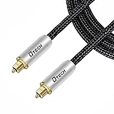 DTECH 3ft Digital Optical Audio Cable Toslink for
