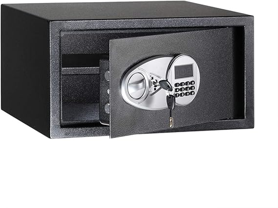 AmazonBasics - Caja fuerte (28 l), color negro: Amazon.es: Bricolaje y herramientas