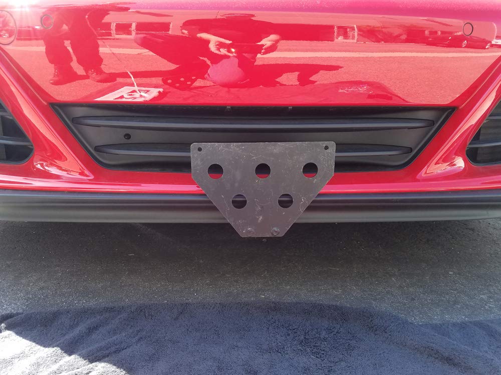 2018 2019 Jaguar FType non SVR Removable Front License Plate Bracket