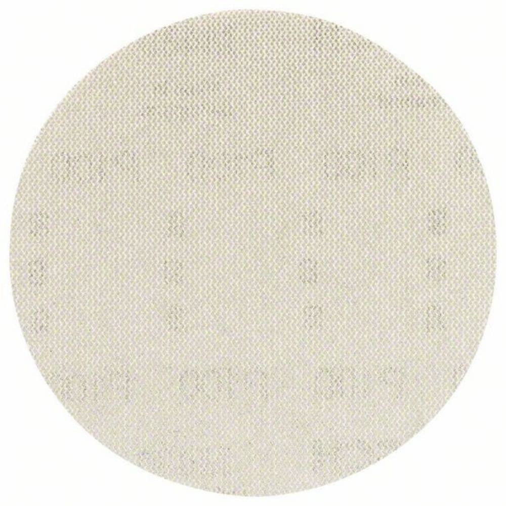 Bosch Professional Set of 5 Sanding Sheets M480 Best for Wood and Paint (Wood and Paint, Ø 125 mm, grit P100, Accessories for Random Orbit Sander)