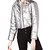 silver grey cropped jacket