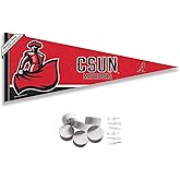 College Flags & Banners Co. Cal State Northridge Matadors Pennant Flag and Wall Tack Mount Pads