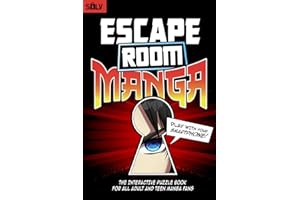 Escape Room Manga: The interactive anime puzzle book for adult and teen manga fans, with riddles to solve alone or with frien