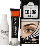 Demure Color Gel Eyelash and Eyebrow Tint 1.0 Black PPD Free Ammonia Free view 1