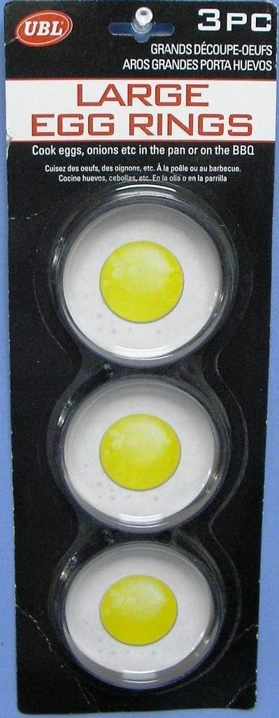 CSL Metall-Eierringe, 7 cm, 3 Stück