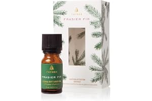 Thymes Electric Oil Diffuser Refill - Home Fragrance Oil Refill for Plug in Air Fresheners for Home - Use for Electric Scent Diffuser - Long Lasting Scent (Frasier Fir, 0.25 fl oz)