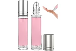 2PCS Pheromone Perfume 10ml Long-Lasting Romantic Roll on Pheromones Oil for Women Pheromones Oil for Women