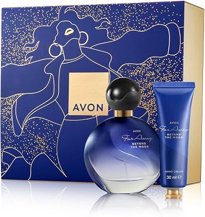 Avon Far Away Beyond The Moon EDP 50ml Hand Cream 30ml 2 Piece Gift Set