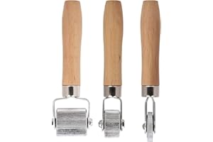 ANYPOWK Car Sound Deadening Roller, Metal Installation Tool Seam Roller for Car Sound Deadener Interior Accessories, Pack of 3