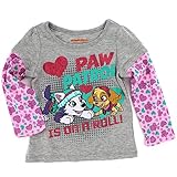 Paw Patrol Girls Long Sleeve Tee (Toddler/Little Kid)