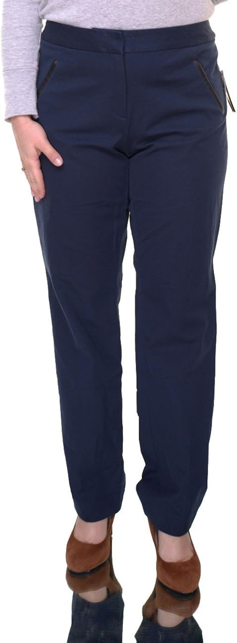 Alfani Womens Navy Faux Leather Pants Size 14 at Amazon Womenâs Clothing store