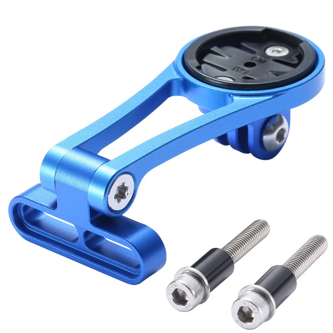 Dymoece Adjustable Out Front Bike Computer Combo Extended Mount for Garmin Edge Gopro 25 130 200 500 510 520 800 810 820 1000 1030 — image 1