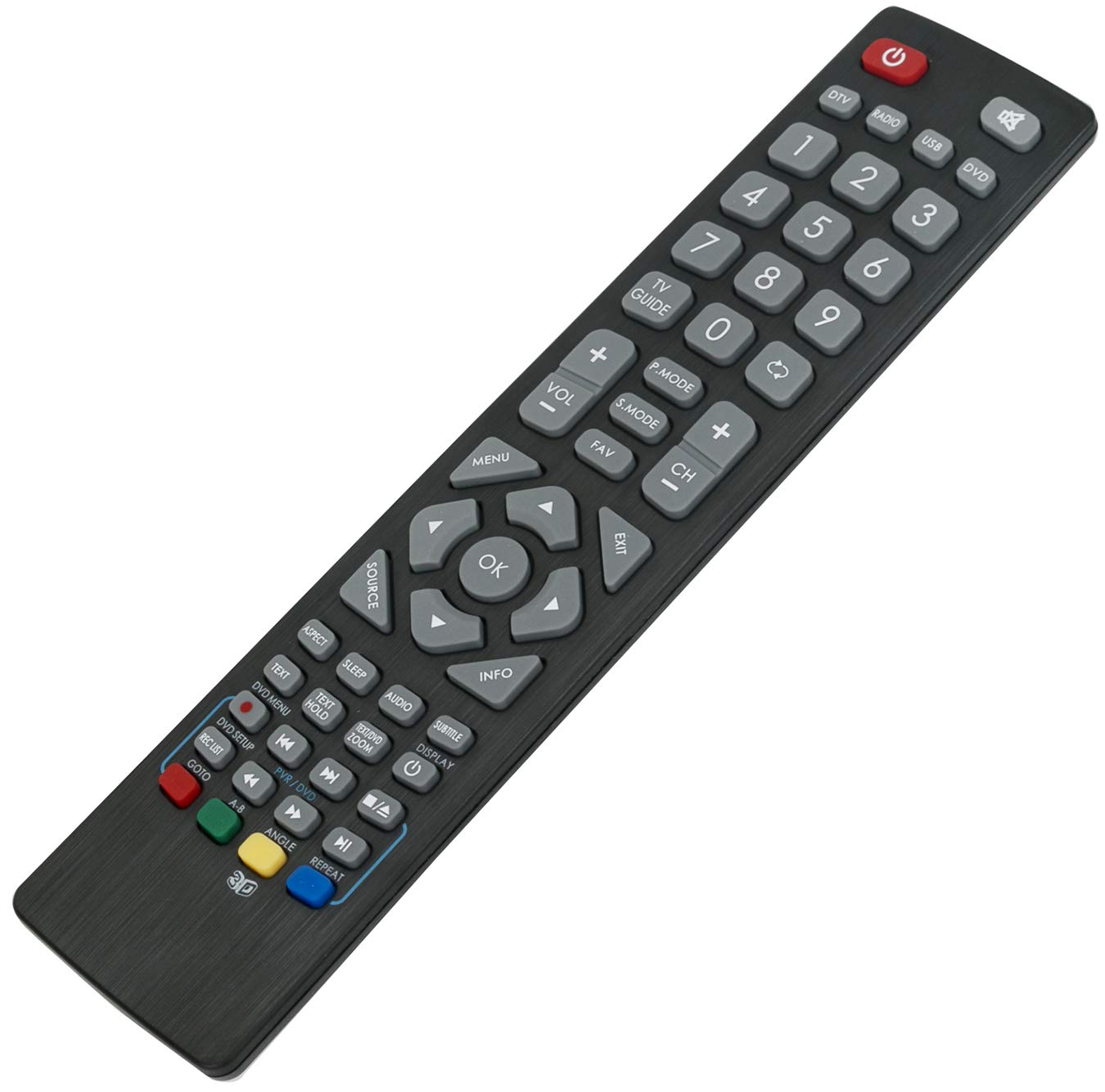 VINABTY SHWRMC0103 Replacement Remote Control Fit for TV LC-22CFE4000ES LC-22DFF4011ES LC-24CHE4000E LC-40CFE4041E LC-40CFE4041K LC-40CFE4042E