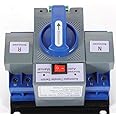 JONASC 63A 2P Dual Power Automatic Transfer Switch 110V Generator Changeover Switch 50HZ/60HZ