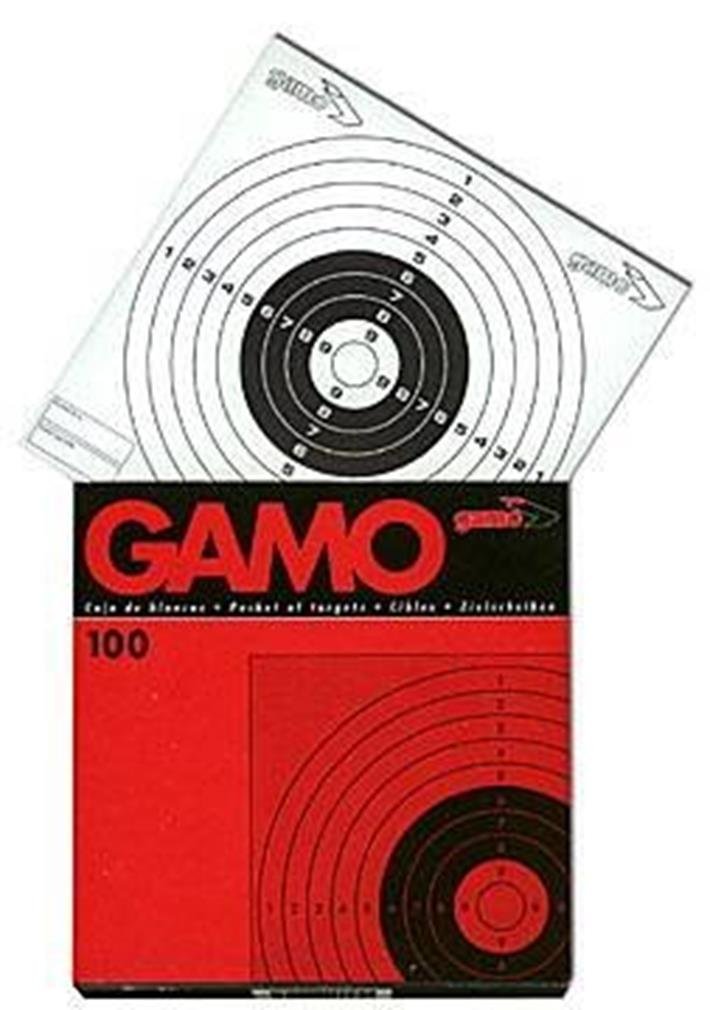 Photo 1 of ***7 PACKS OF 100/SLIGHTLY BENT***Gamo Paper Targets (100 Pack)